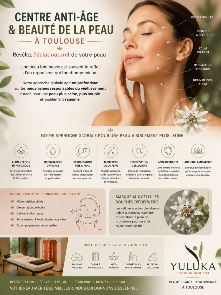 Centre anti-âge et beauté de la peau à Toulouse