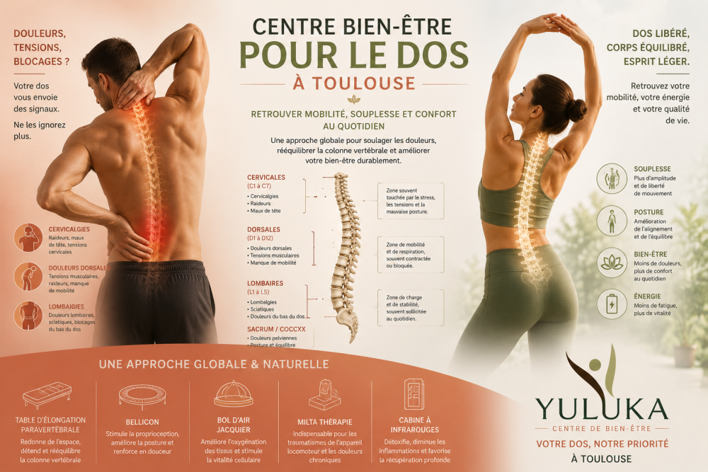 Centre bien-être du dos à Toulouse
