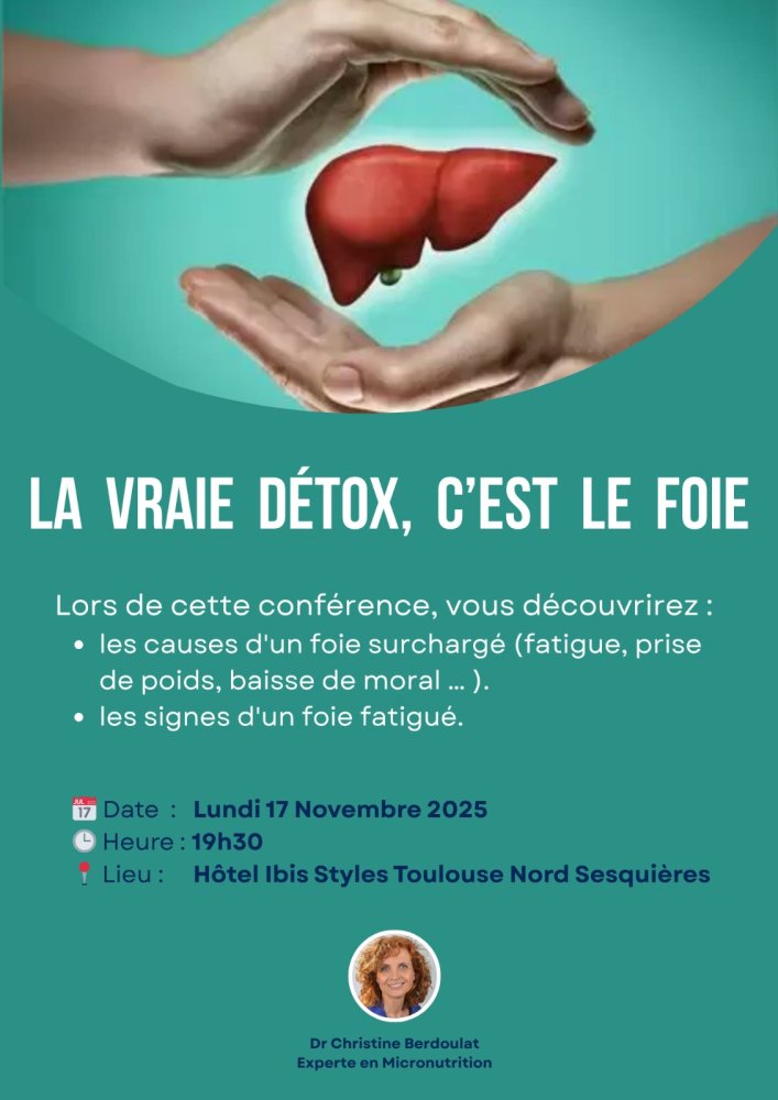 La vraie détox, c'est le foie