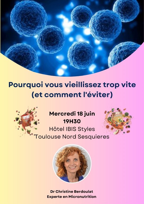 Pourquoi vous vieillissez trop vite et comment l'éviter avec Yuluka, Toulouse, Yuluka
